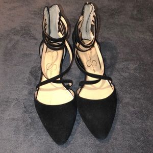 Jessica Simpson strappy flats